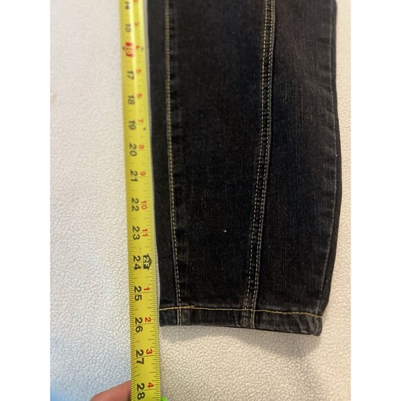 Agnes Orinda Womens Plus Size Jeans 1X Tapered Denim Color Blue - Picture 5 of 12